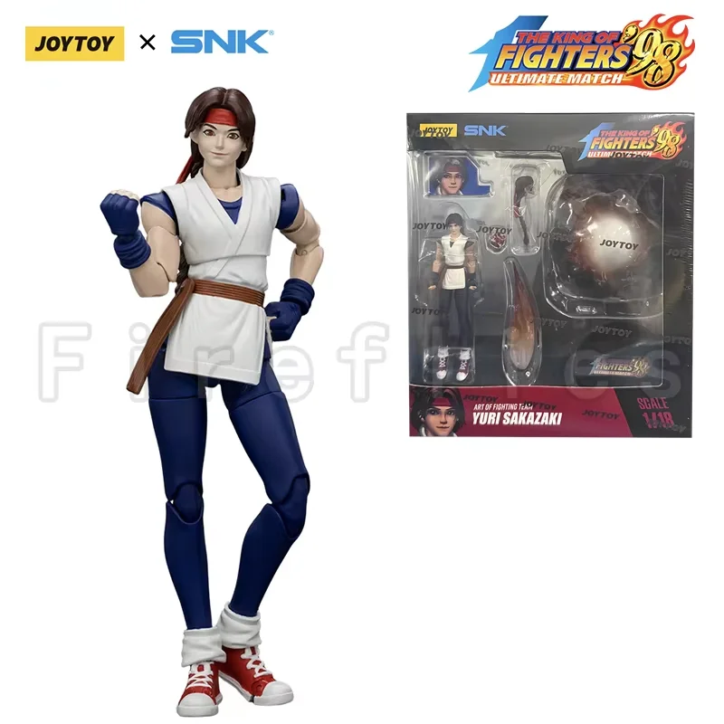 1/18 JOYTOY actiefiguur SNK KOF'98UM Art of Fighting Team, anime-model, speelgoed.