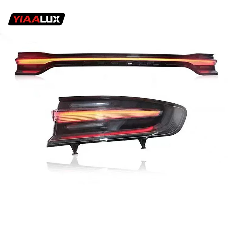 2014-2017 Upgrade 2021 Style Through LED Taillights for Macan Tail Light for Porsche Macan Rear Light