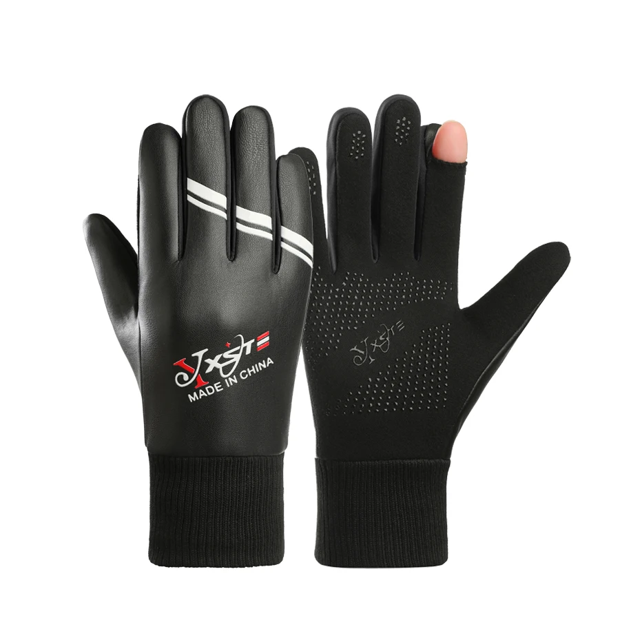 Neue wasserdichte Winterhandschuhe, berührbarer Bildschirm, Fahren, Fäustlinge, warme, winddichte Vollfinger-Handschuhe für Outdoor-Radfahren, Skifahren