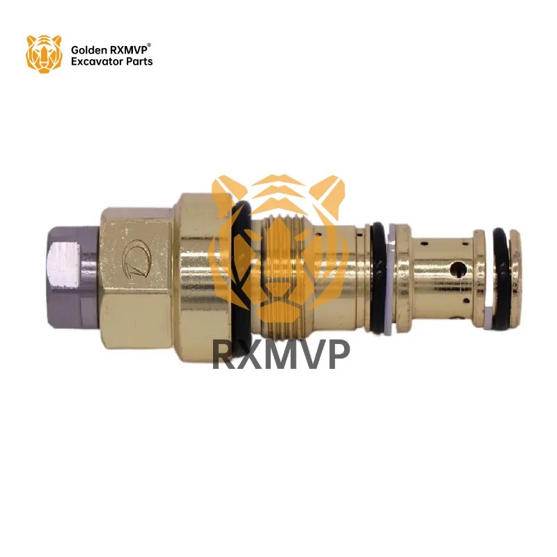 PC200-7 unloading valve Excavator spare parts   Hydraulic Parts Construction Machinery unloading valve