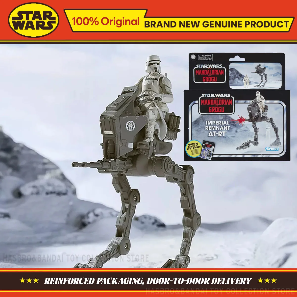 Hasbro Star Wars The Vintage Collection Imperial Remnant AT-RT 3,75-inch actiefiguurcollectie Origineel model speelgoedgeschenken - afbeelding 2