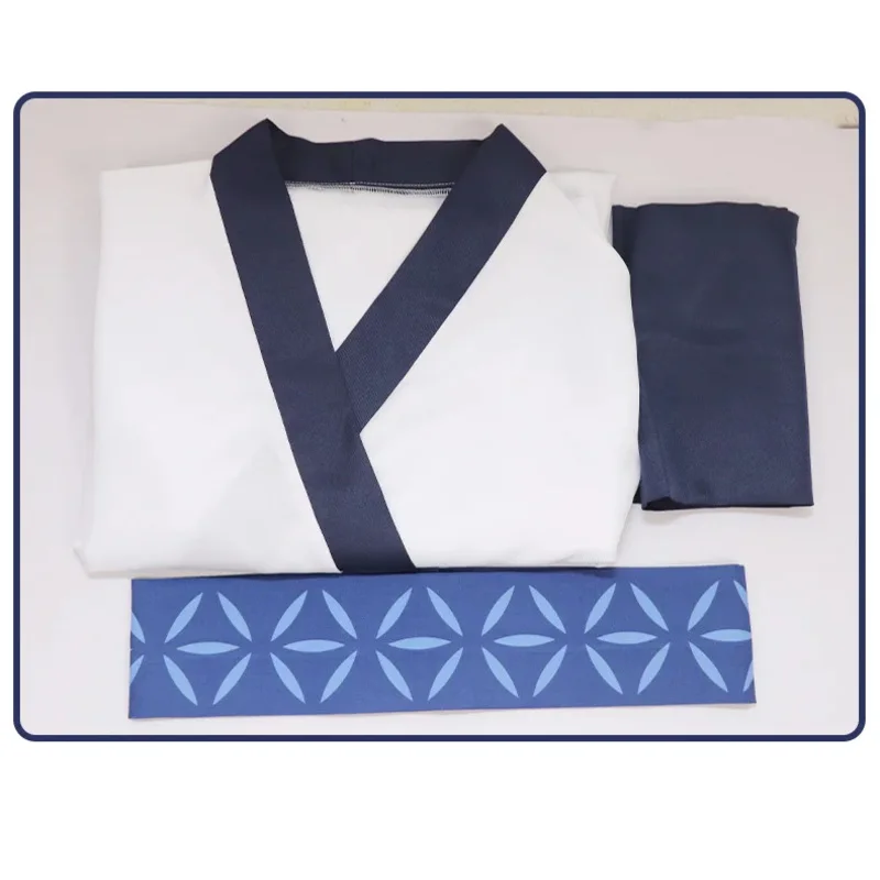 إملائي الكيمونو الياباني التنكري مع جانبين من زي الرسوم المتحركة Nuo