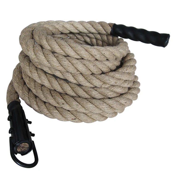 

Custom Professional Gym Fitness Hemp Climbing Rope