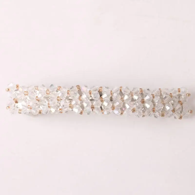 Trendy Women And Elegant Glamorous Hair Clip Trendy Hair Accessories Must-have Dazzling Water Drill Versatile Exquisite