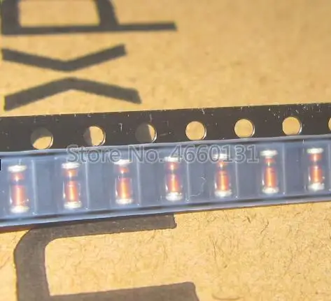 전자 다이오드 500mW 43V 기존 BZV55 0.5W 5% LL34 SOD80C BZV55-C43 43V LL-34 1206 신규