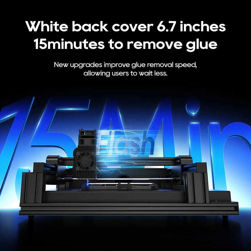XwitzeaI Blue Laser Machine for iPhone 8-17 Back Cover Glass Removal and Laser Refurbishment Mobile Phone Repair