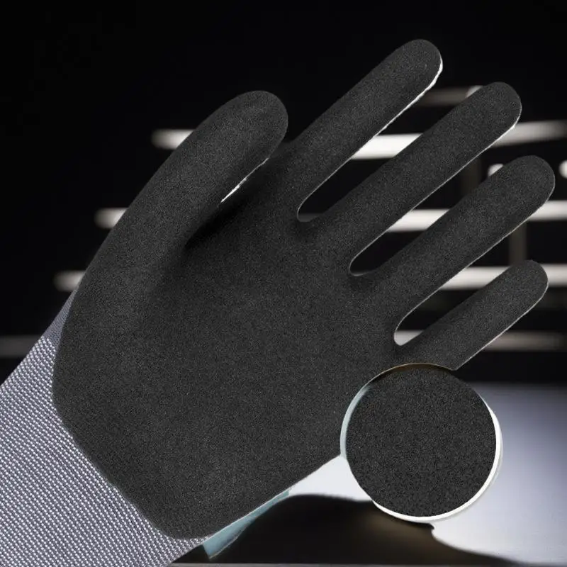 （Summer6）1 Pair Ultra-thin Safety Electrician Gloves 400/500V Insulated Working Gloves Nitrile Anti Electric Shock Gloves