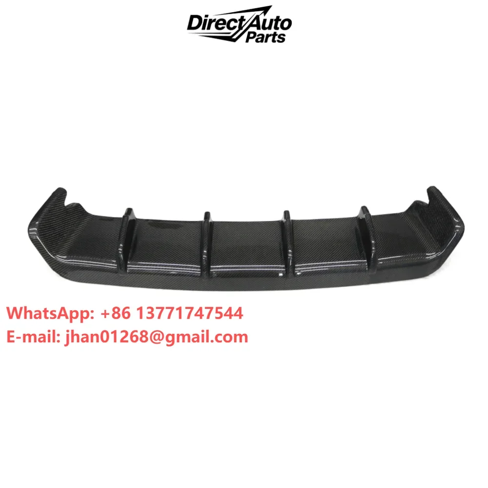 

Real Carbon Fiber Car Rear Diffuser Bumper Lip for Porsche Cayenne