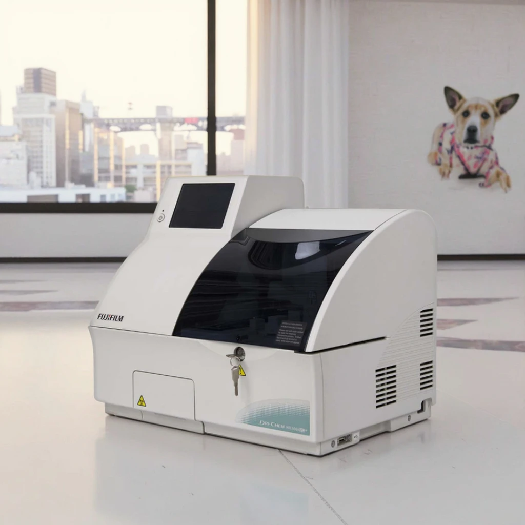 

NX500 Veterinary Dry Chemical and Biochemical Analyzer for Pet Diagnosis