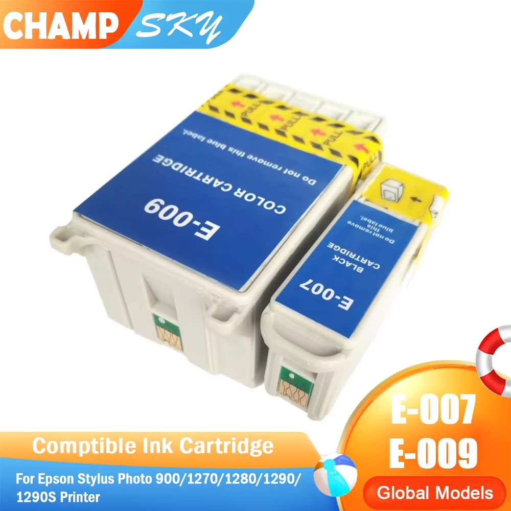 

Quality Compatible Ink Cartridge For Epson T007 T009 T-007 T-009 For Epson Stylus Photo 900 / 1270 / 1280 / 1290 / 1290S printer