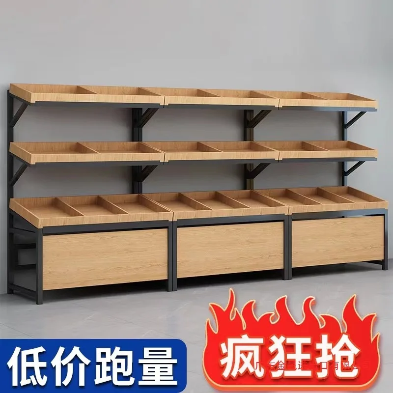 Supermarket fruit shelf rack fruit shelf creative multi-layer fruit store display frame vegetable rack commercial