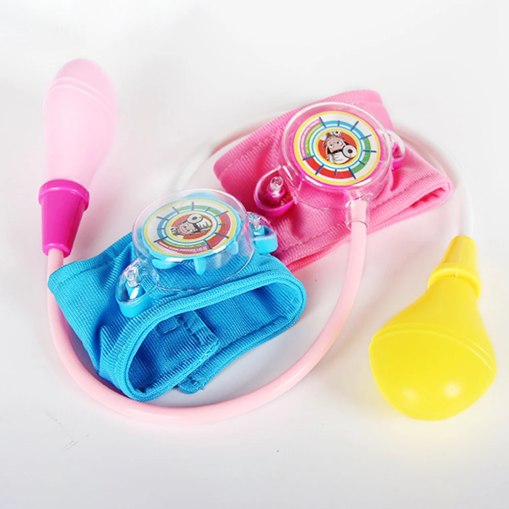 Ensemble de jeu de pression artérielle pour enfants, jouet de jeu de rôle, Simulation stéthoscope, jouet d'apprentissage médical et éducatif