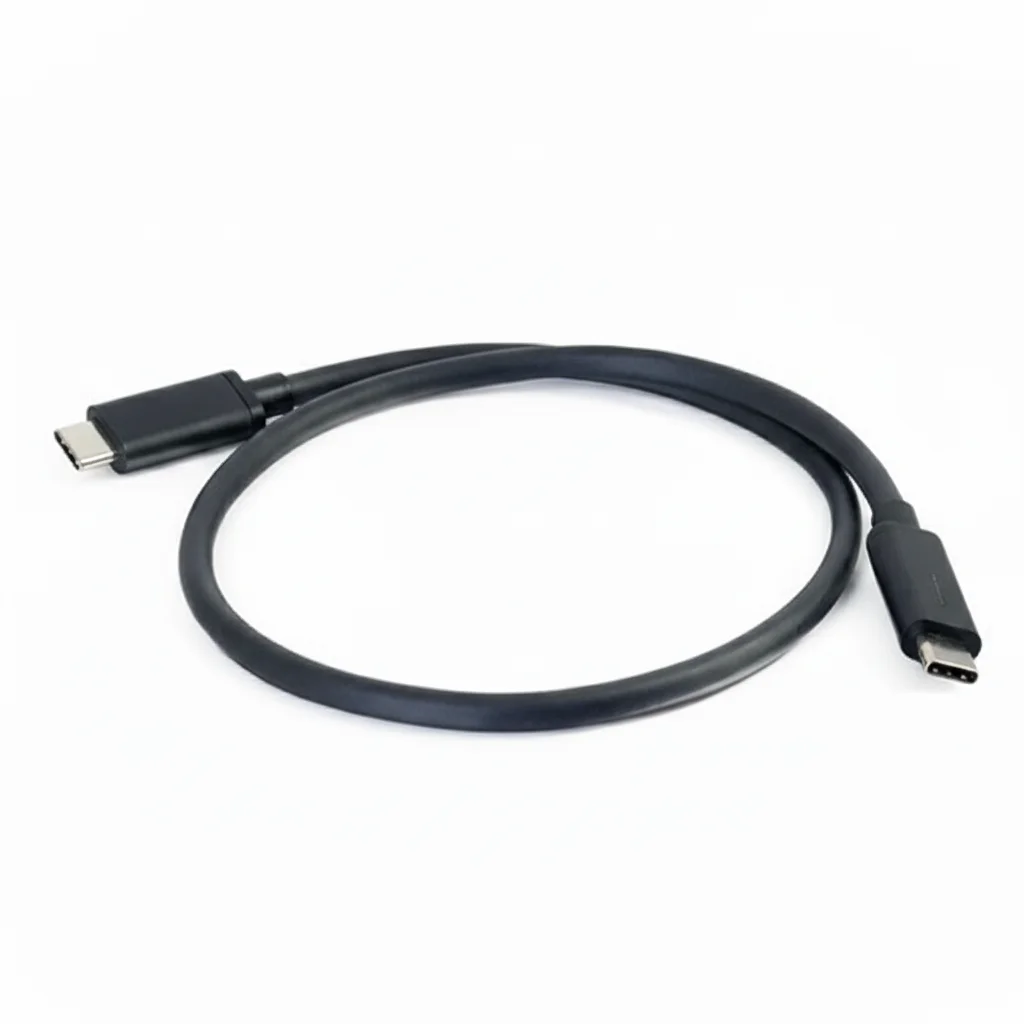 

C2G 757120288428 6 Feet USB C Thunderbolt 3 Cable - Black - 100 Watts Power Delivery - 20 Gbps - Type C Male - Used-Like New