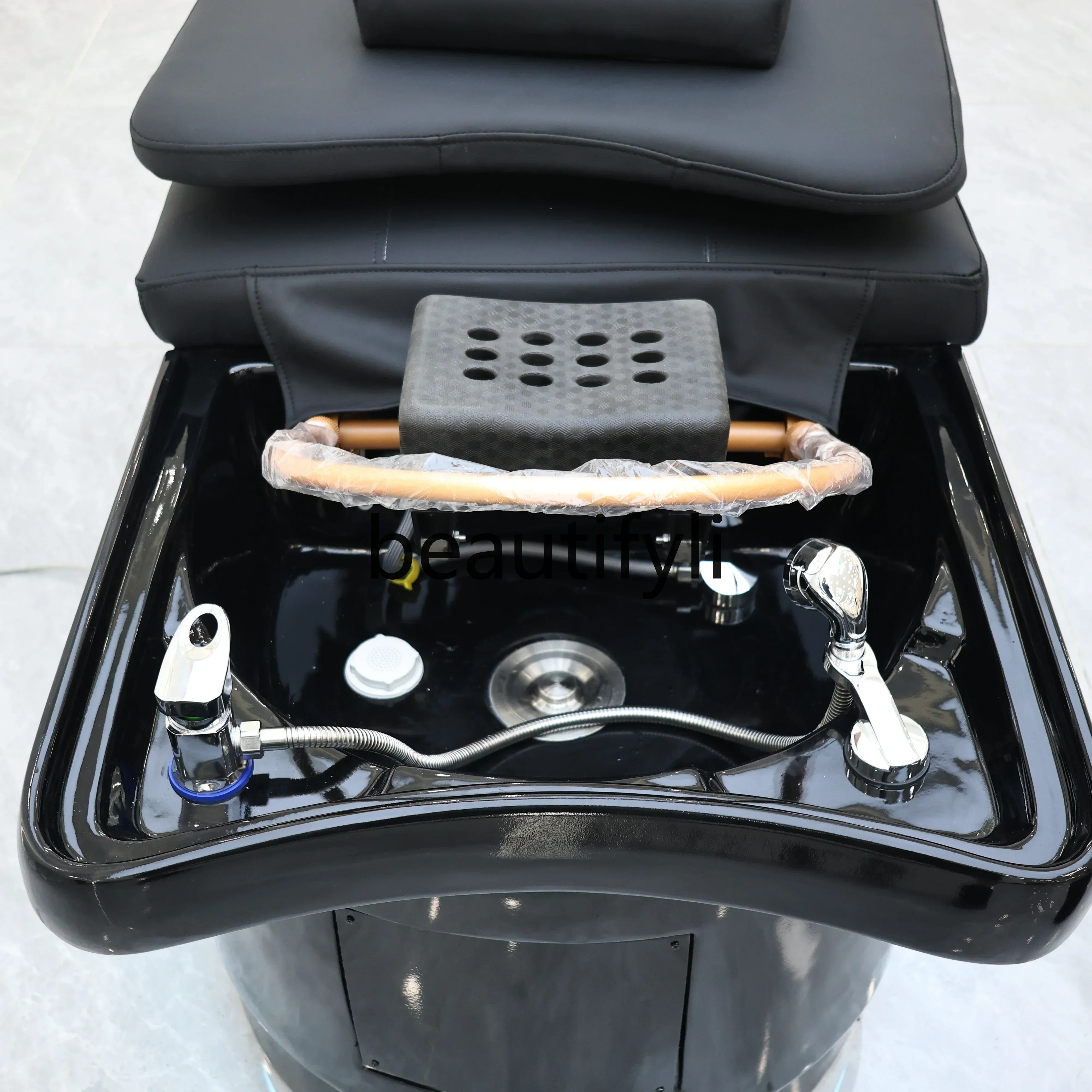 

J185 Thai hair treatment shampoo bed, water circulation fumigation barber shop special hair salon beauty salon, massage ear bed