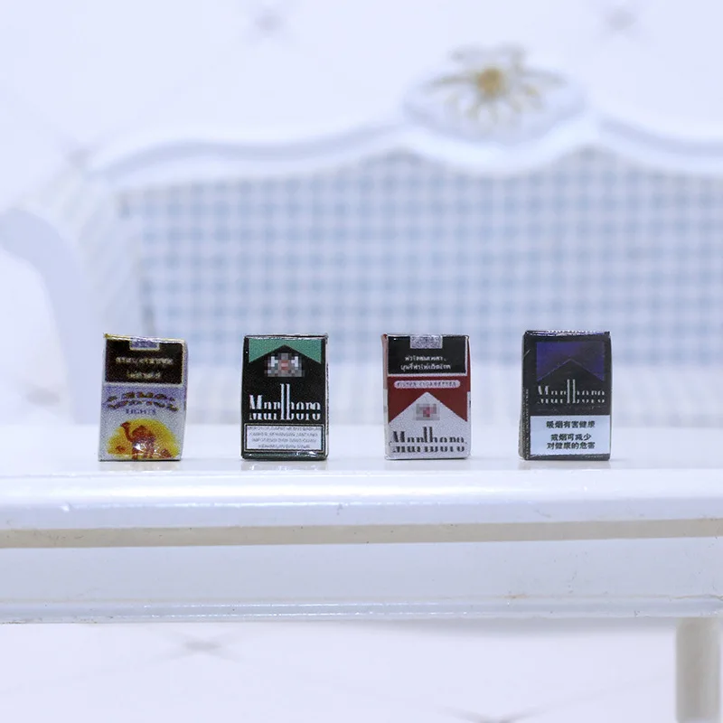 Cigarette Case Mini Cigar Case Dollhouse Photography Props Home Decoration Doll House Accessories Miniature Items BJD Doll Toys