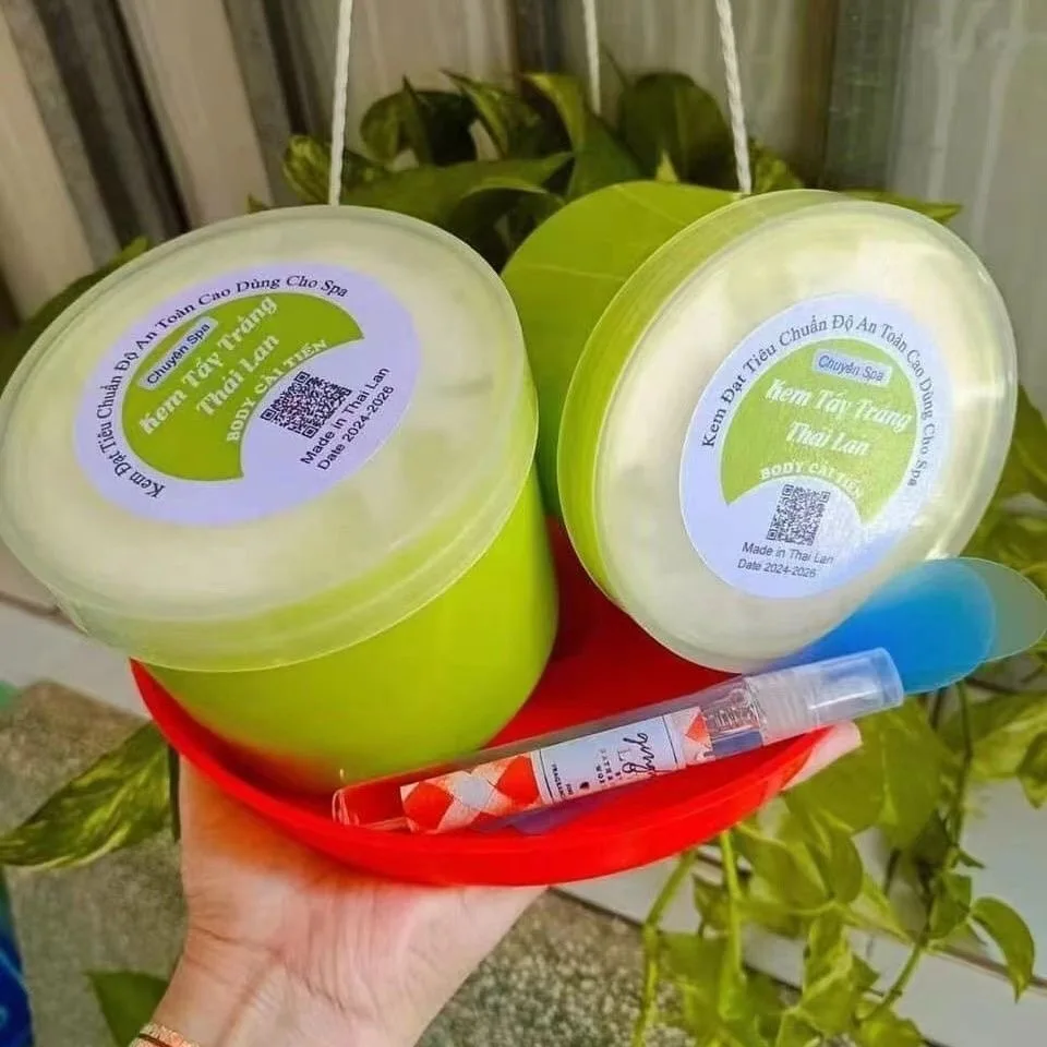 Thai Kem Body Whitening Cream 500g Long Lasting Moisturizer for Smooth Bright Skin All over Body Care