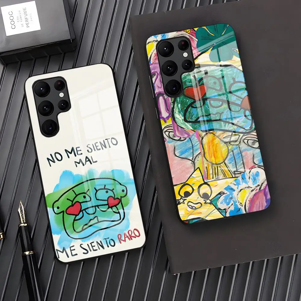 L-Latin Mafia Phone Case For Samsung S26 S25 Plus S20 S20 Plus S22 Ultra S23 FE S21 Plus S21 Ultra Glass Cover