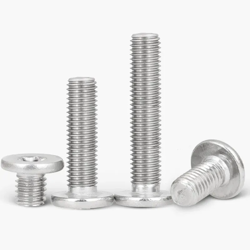 

M2 M2.5 M3 M4 M5 304 Stainless Steel CM Torx Flat Head Screw Set / Ultra Thin Wafer Head Star Bolts with Free Torx Wrench