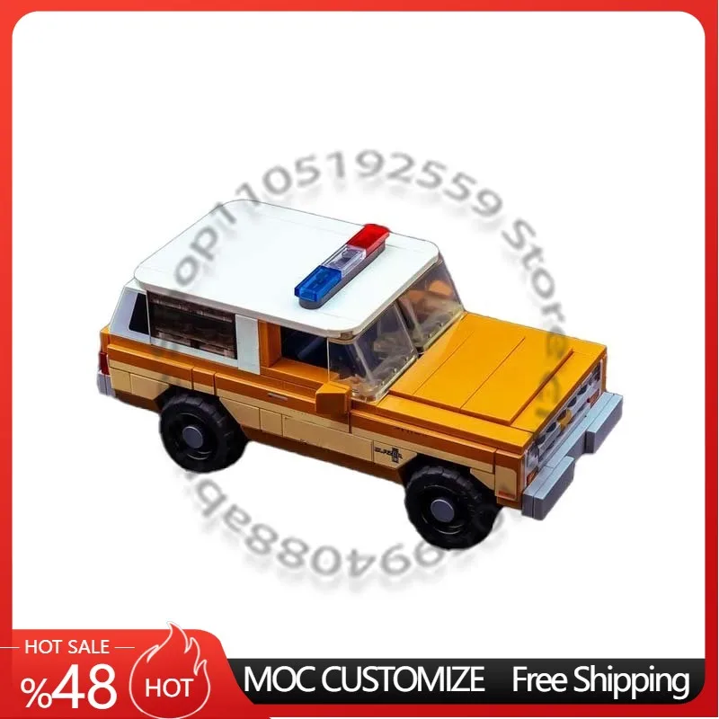 

369 деталей: Конструктор Speed King Retro Off-Road MOC, модульный, креативный дизайн, развивающая игрушка для мальчиков, подарок на праздник