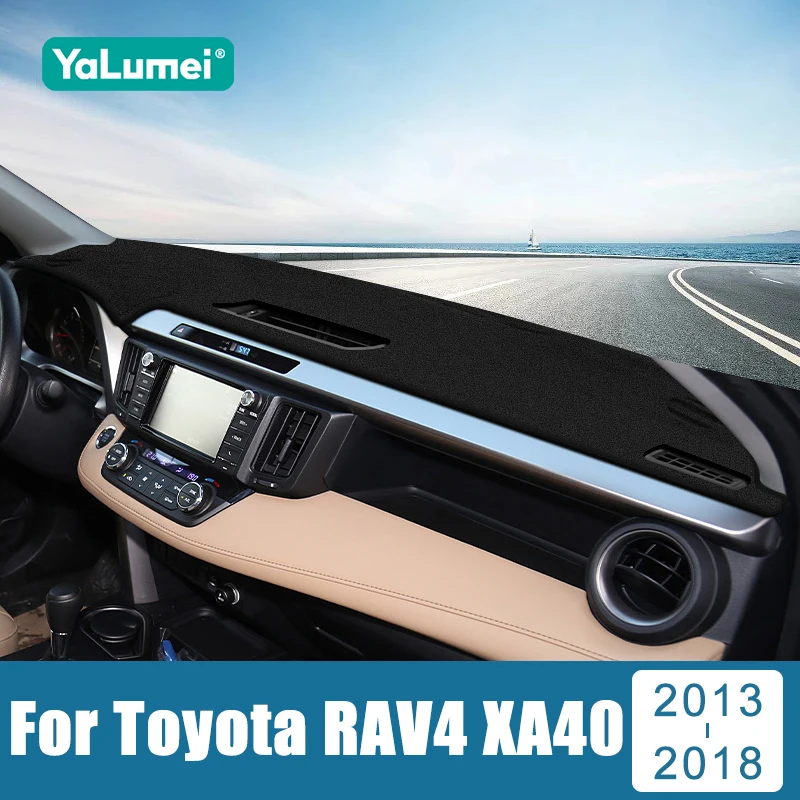 

Для Toyota RAV4 2013 2014 2015 2016 2017 2018 RAV 4 XA40 Автомобильная приборная панель Солнцезащитный козырек Инструментальная платформа Настольные коврики Аксессуары
