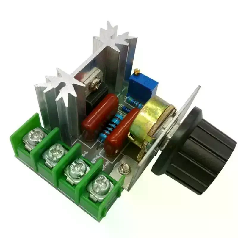 AC 220V 2000W SCR Voltage Regulator Dimming Motor Speed Controller Thermostat Electronic Module