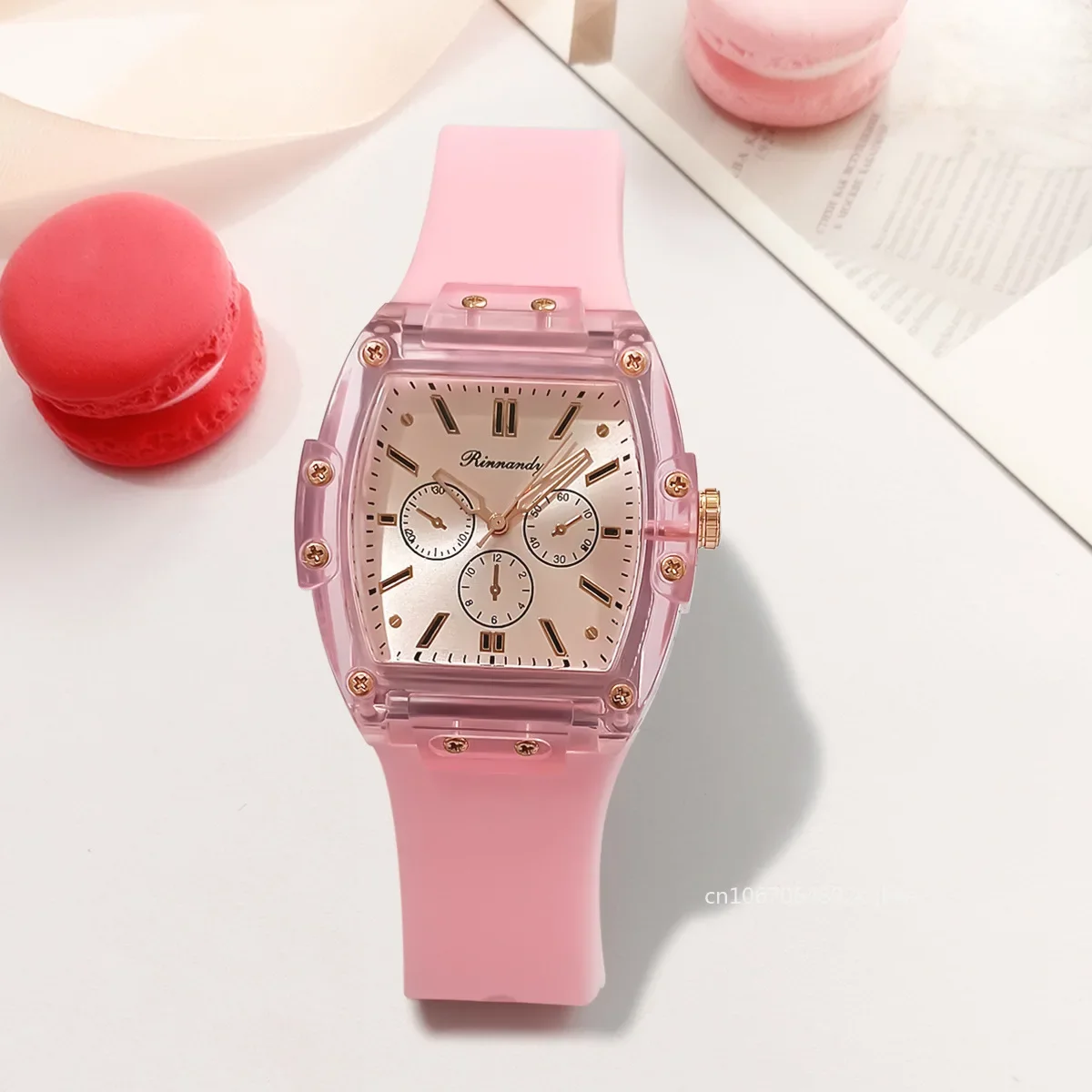 Candy Color Women Watches Fashion Luxury Brand Women Watch Silicone Strap Quartz Wristwatch Ladies Clock Gift Relogio Feminino