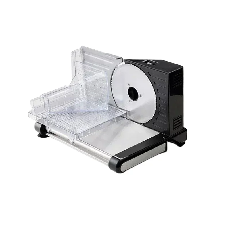 Household Electric Meat Slicer Adjustable Thickness Stainless Steel Blade Frozen Beef Mutton Roll Slicing Machine