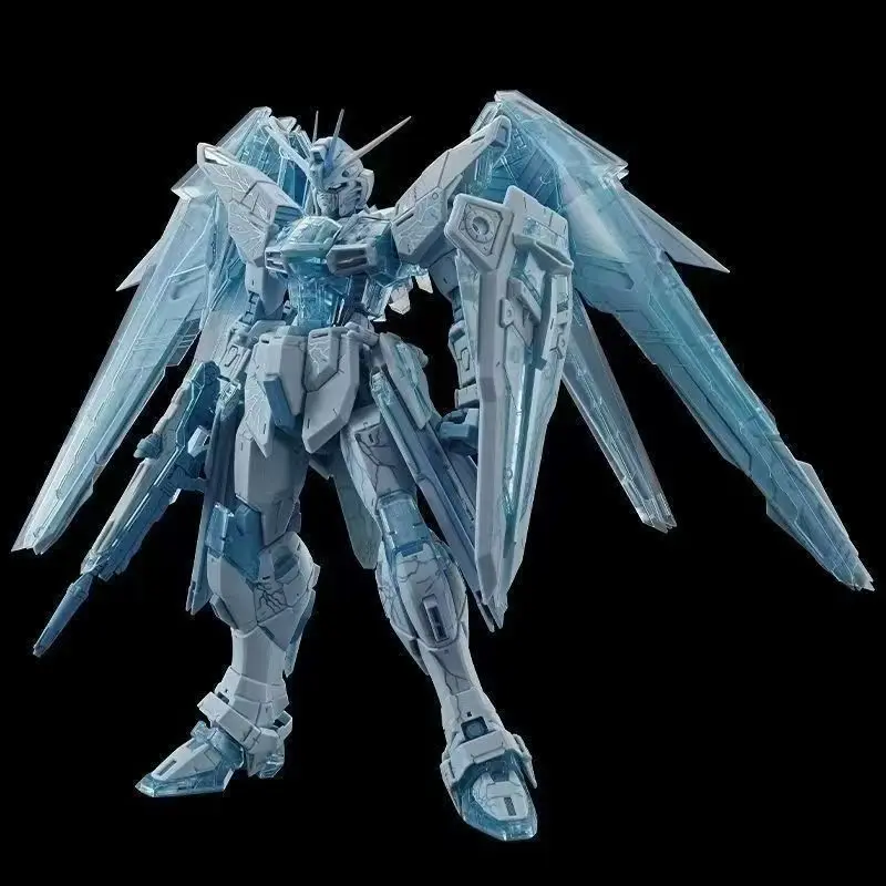 Original Bandai PB Limited MG 1/100 Freedom Ver.2.0 [couleurs contrastées croisées/bleu clair] modèle d'assemblage figurine jouet