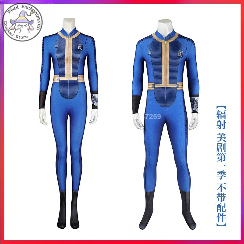 Fallout Movie Lucy MacLean Cooper Howard Fallout Cosplay Jumpsuit Costume for Men and Women Halloween Cosplay Clothing Outfit