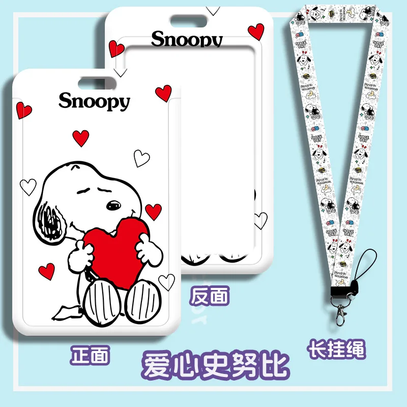 حافظة بطاقات سنوبيس بطاقة الحرم الجامعي للطلاب كارتون لطيف للأطفال بيك اب قطرة واقية/حافلة/مترو الأنفاق/جبة/بطاقات عمل هدايا