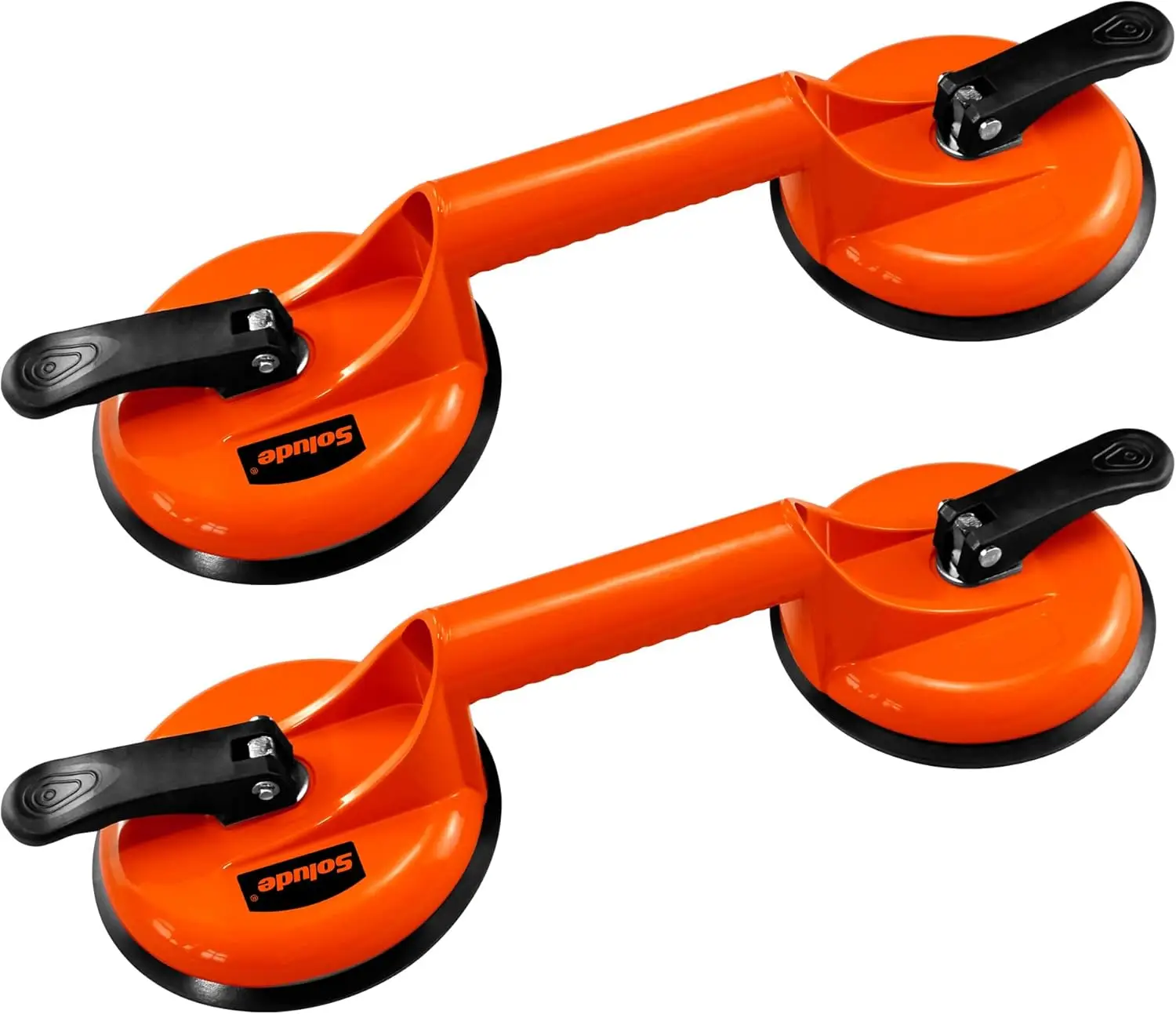 

Heavy Duty Vacuum Suction Cups for Lifting Glass, Windows, Tiles, and More - 154lb Capacity