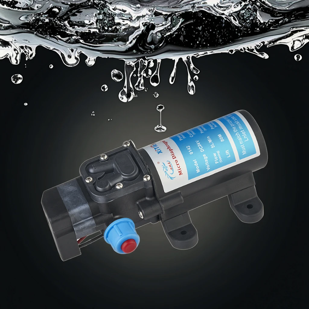 

24 В 60 Вт микро мембранный насос для орошения сада электрический самовсасывающий повышающий водяной насос для жидкой фабрики оптовая продажа0142YB-