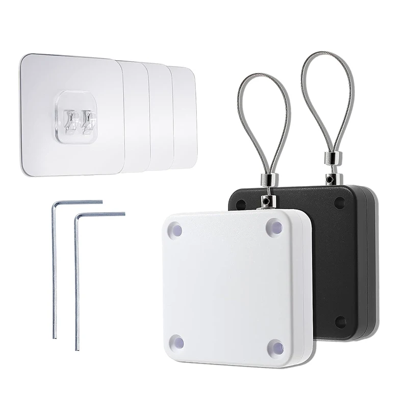

Punch-Free Automatic Sensor Door Closer 500g-1000g Tension Closing Device Adjustable Door Closers for Bedroom Sliding Door