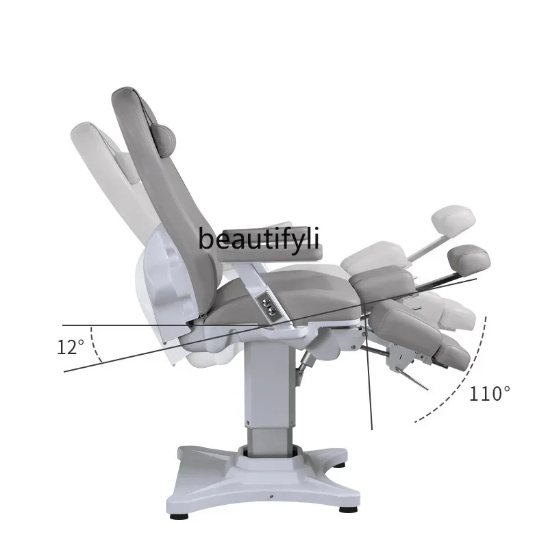 smt03A ss سرير التجميل الكهربائي العلاج الطبيعي كرسي الوشم انقسام الساقين متعددة الوظائف مسمار الفن مانيكير كرسي التدليك