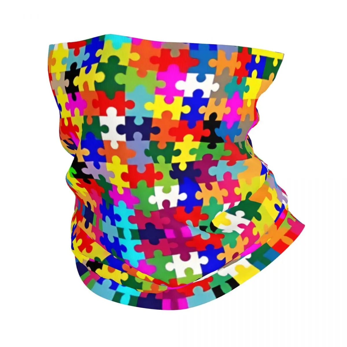 Jigsaw Puzzle Headband Neck Cycling Tube Scarf Bandana Gaiter All Seasons Unisex