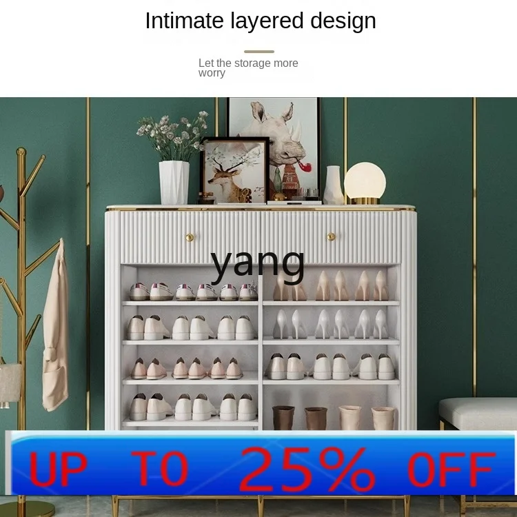 

LH light luxury household entrance corridor corridor storage entry solid wood porch cabinet