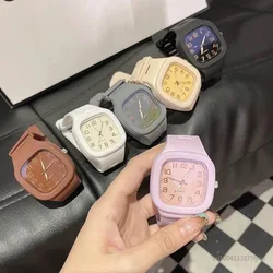 Fashion Women Watches Squartz Dial Watch Women Luxury Ladies Quartz Wristwatches Silicone Female Clock