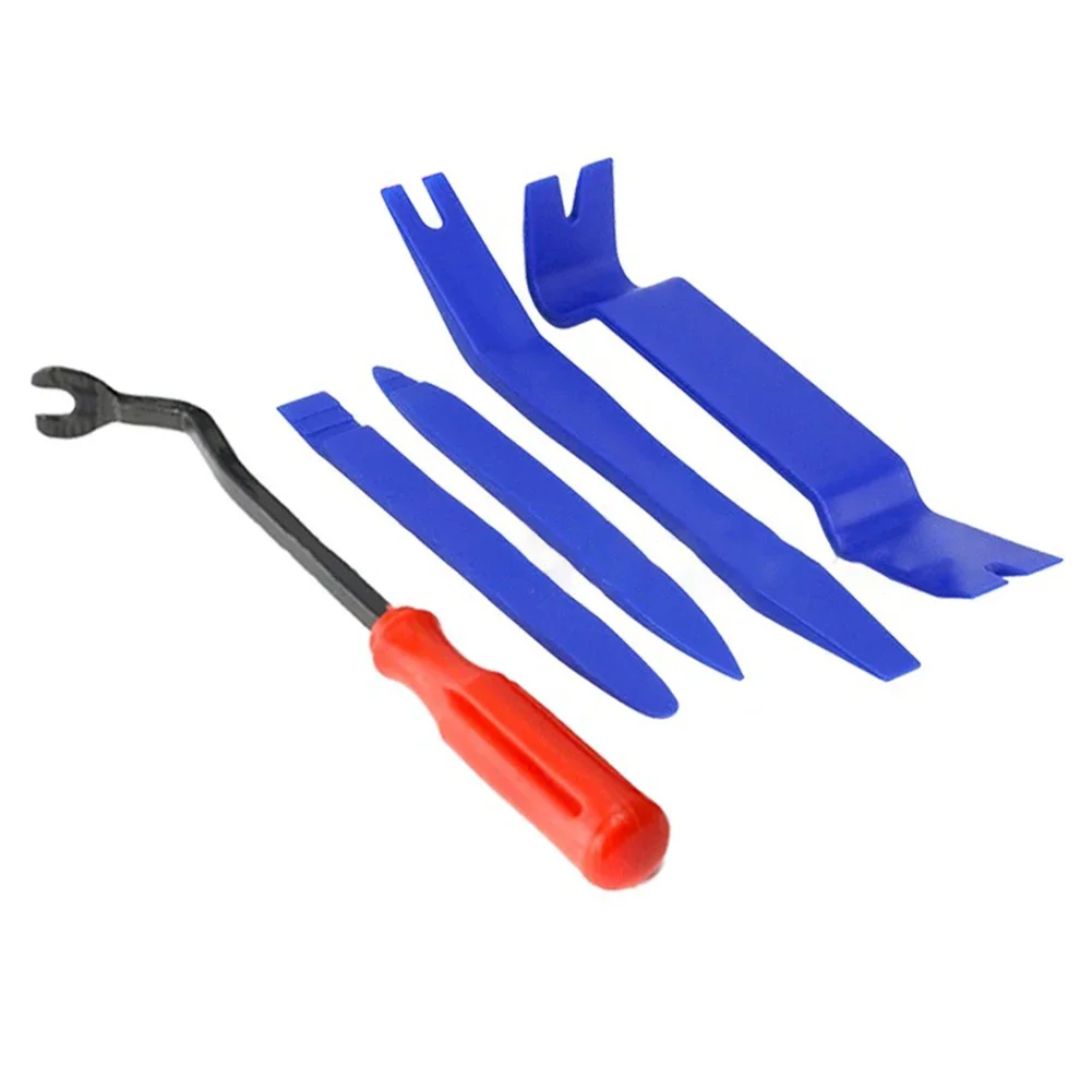 Car Door Clip Trim Removal Tools Blue+red Dashboard Removal Tool Disassembly Tools Navigation Disassembly Repair Tools