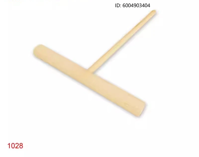 Matching wooden stick T-scraper Shandong pancake stall tool np1028