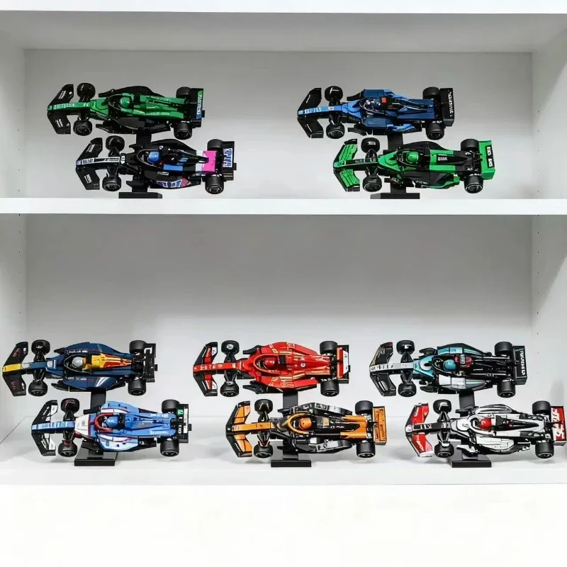 2025 nouveau modèle en stock 77242-77251 blocs de construction de supercar de vitesse, 10 jouets, décoration de la maison, cadeau de noël 2601 pièces