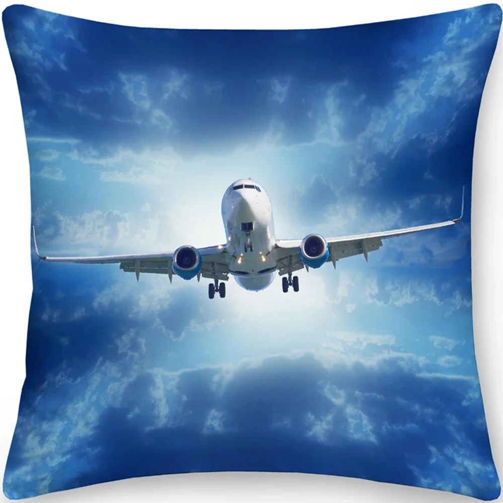 Cushion cover home decor aircraft cushion  bedside sofa chair ation