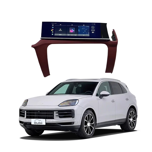 

Applicable for 18-22 Cayenne upgraded.2024 passenger entertainment screens Upgraded New Large Screen upgrades co-pilot screen