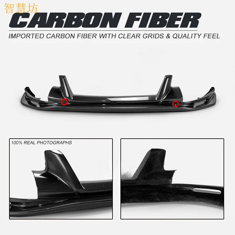 

Suitable forNissan Demon Z34 Early 370Z Carbon Fiber Modification Parts TS Style Front Lip Small Bag Front Splitter Chin