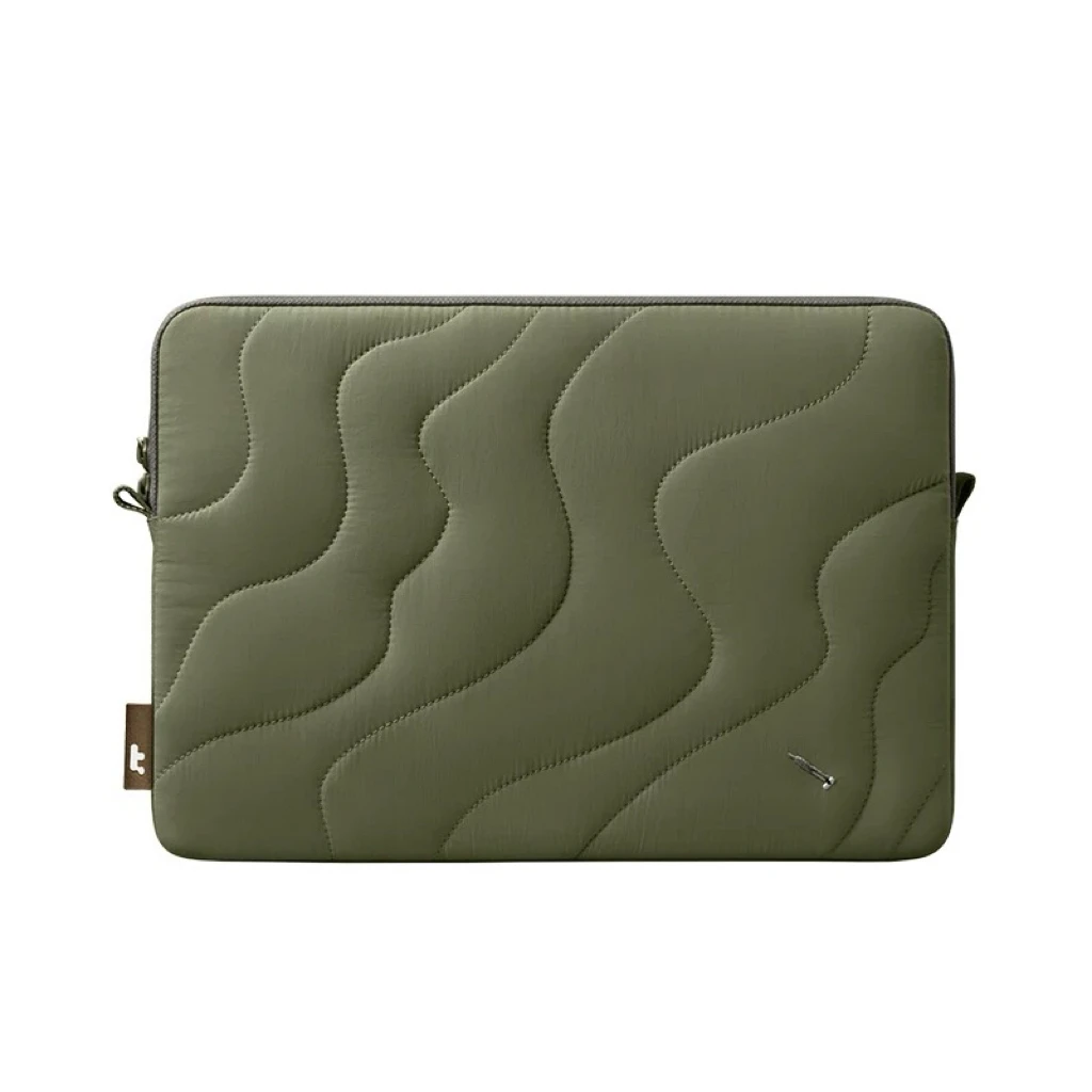 Bolsa interior con textura terrestre, bolsa para portátil, adecuada para Apple MacBook