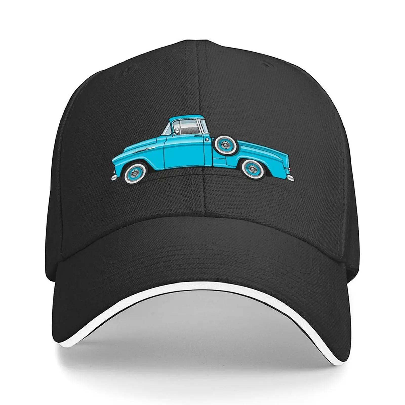 

1958 Apache Truck Baseball Cap Streetwear Wild Ball Hat men's big size hat Golf Hat Man Baseball Men Women's