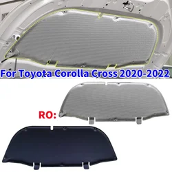 Car Front Engine Hood Sound Heat Insulation Cotton Pad For Toyota Corolla Cross 2020-2022