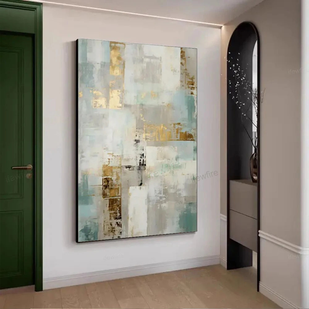 100% Hand-Painted Modern Oil Paintings On Canvas Abstract Seascape Horizon Art Pictures Home Wall Decor Poster Artwork Gift