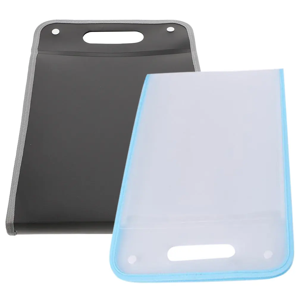 

2Pcs Accordion File Folder Large Capacity Expandable Document Organizer for A4 Papers Bills Receipts Coupons Tickets Office