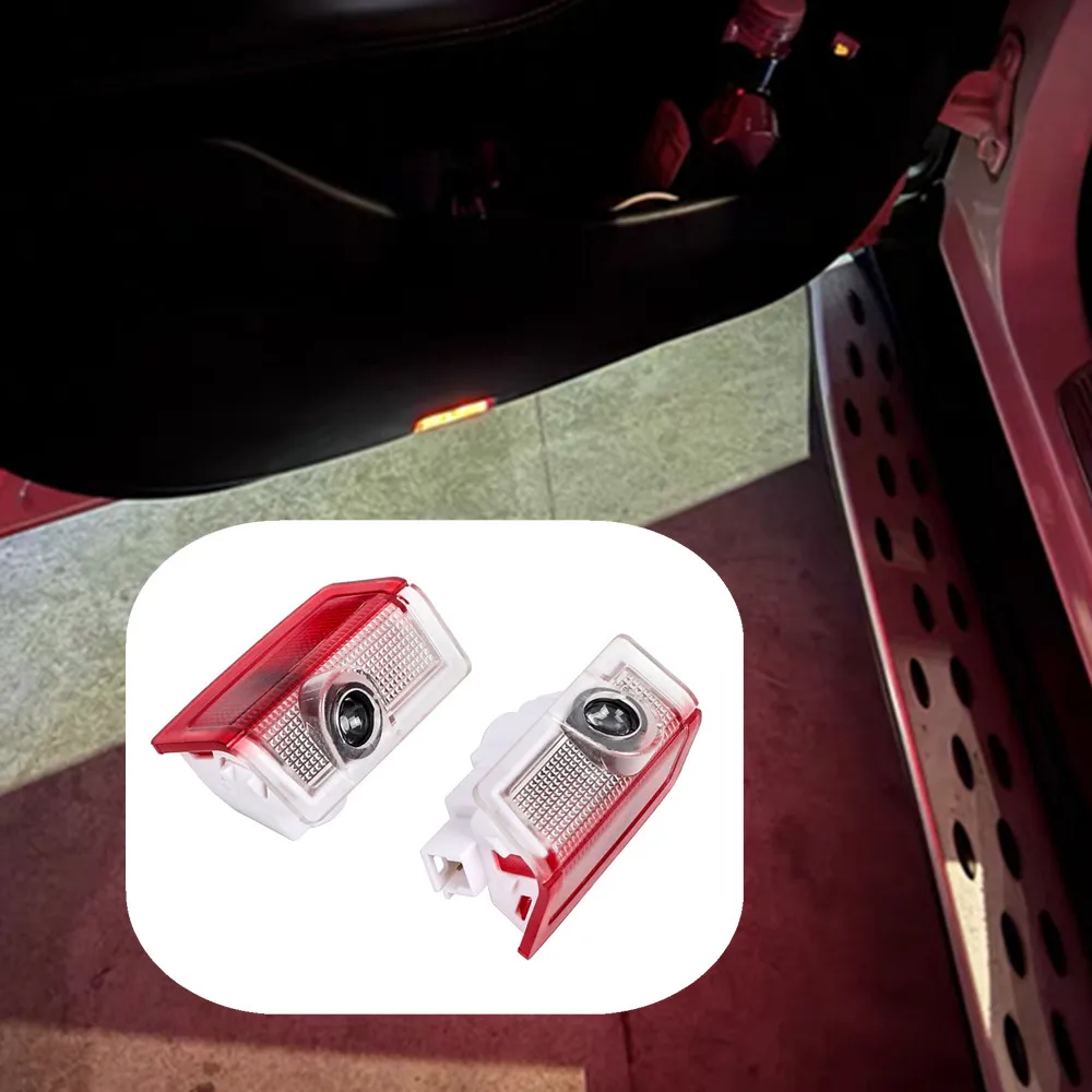 LED-Autotür-Willkommenslogo-Warnleuchten Zubehör für Mercedes Benz W212 W213 W166 W167 W176 W177 W205 E300 C300 – Detail 1