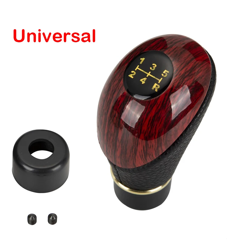 Universal Car Gear Handle Shift Knob Shifter Lever ABS Accessories Manual Transmission For Audi Mercedes Hyundai Toyota Honda